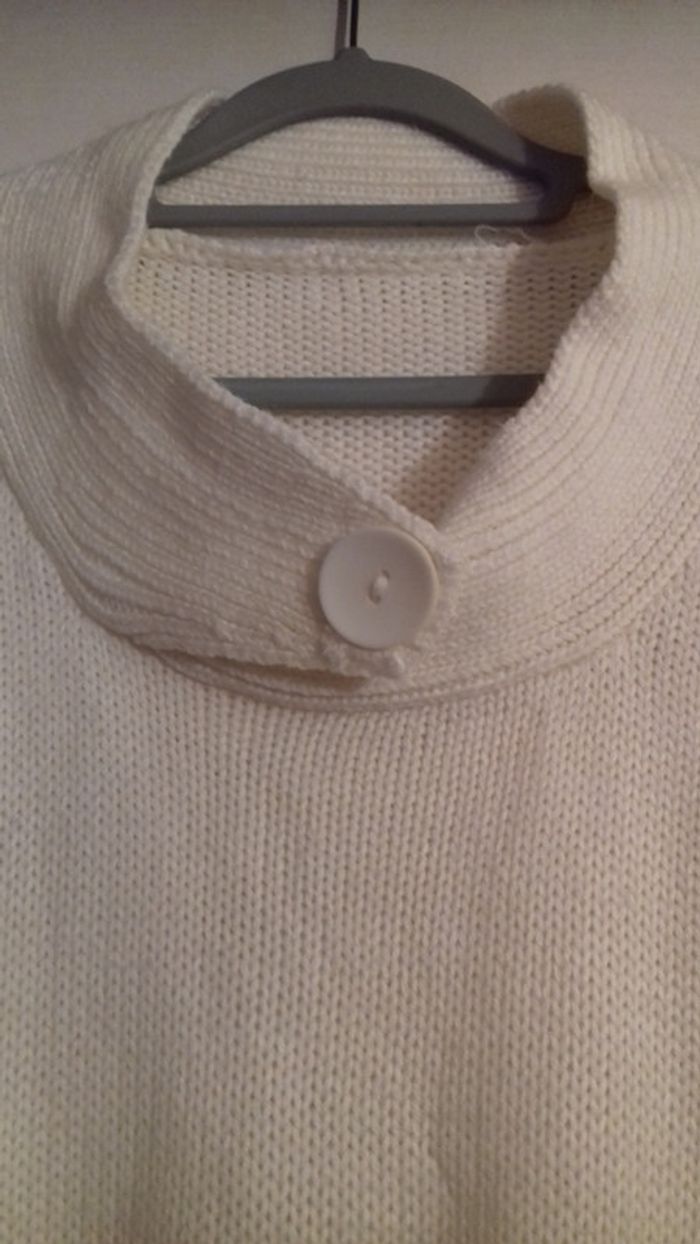 Robe pull blanc cassé, 38/40 - photo numéro 4