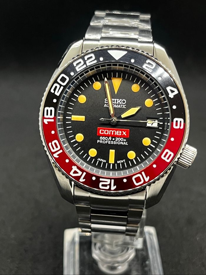 Montre custom 42mm automatique verre saphir - photo numéro 6