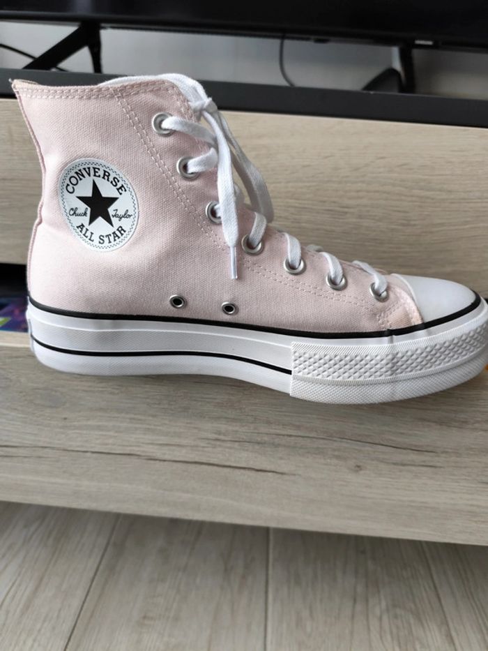 Converse plateforme