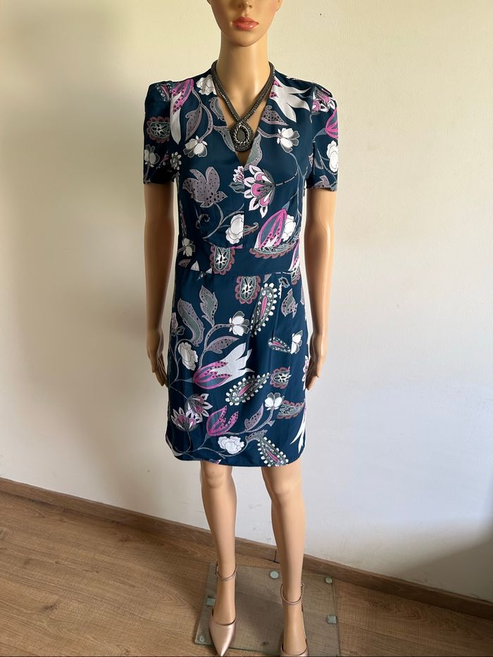 Robe imprimée neuve à manches courtes Morgan taille 34 (valeur 70€) - photo numéro 3