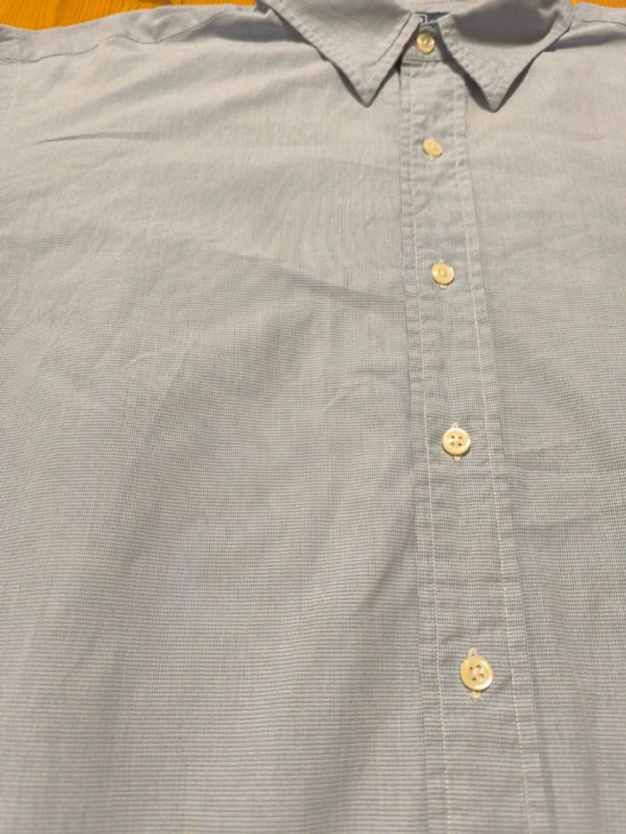 Chemise à carreaux - Ralph Lauren - Lowell Sport - Logo brodé marine - Bleu - Taille XL - photo numéro 12