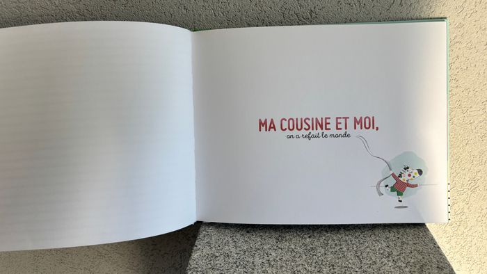livre Ma cousine et moi on a refait le monde - photo numéro 2