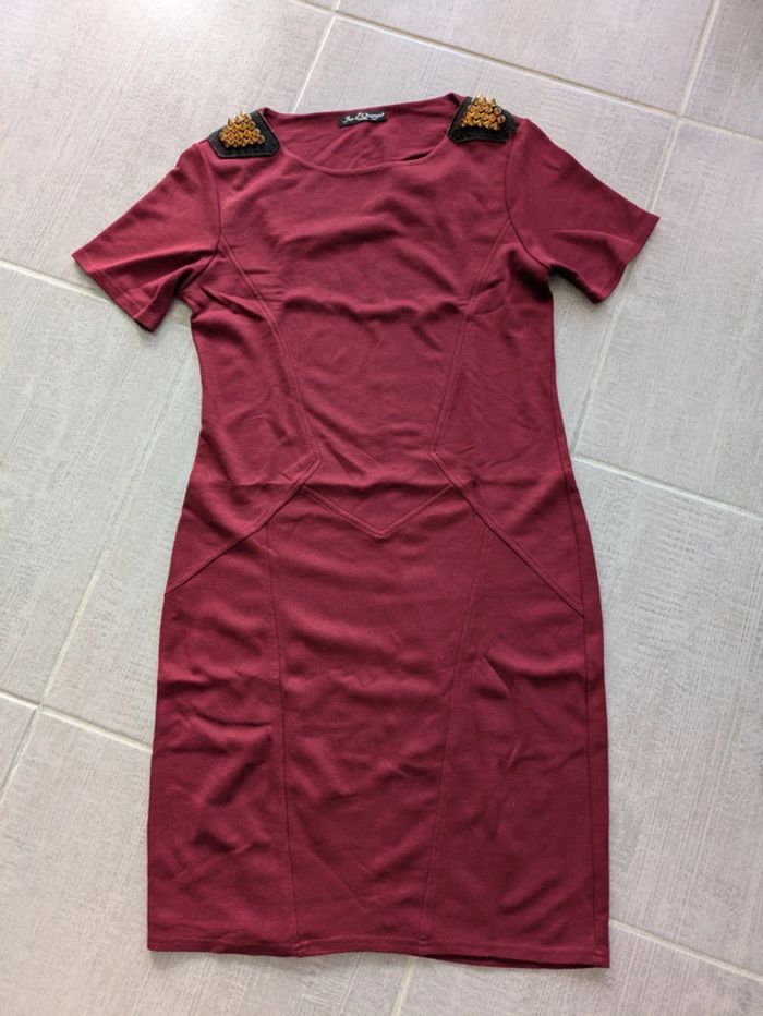 Robe bordeau Jus d'Orange Paris