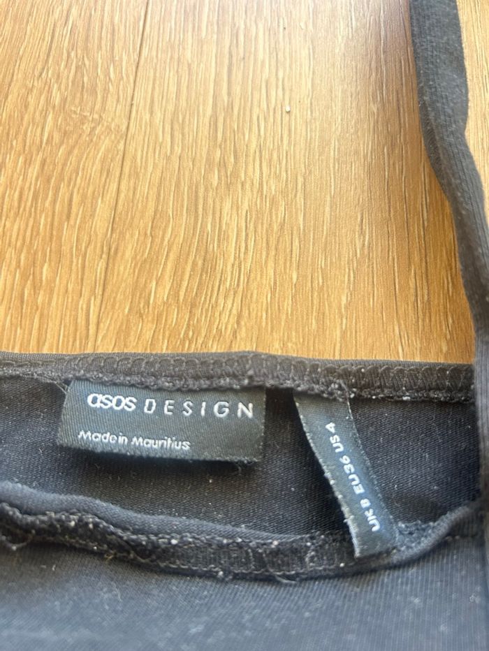 Petit top noir asos design - photo numéro 5