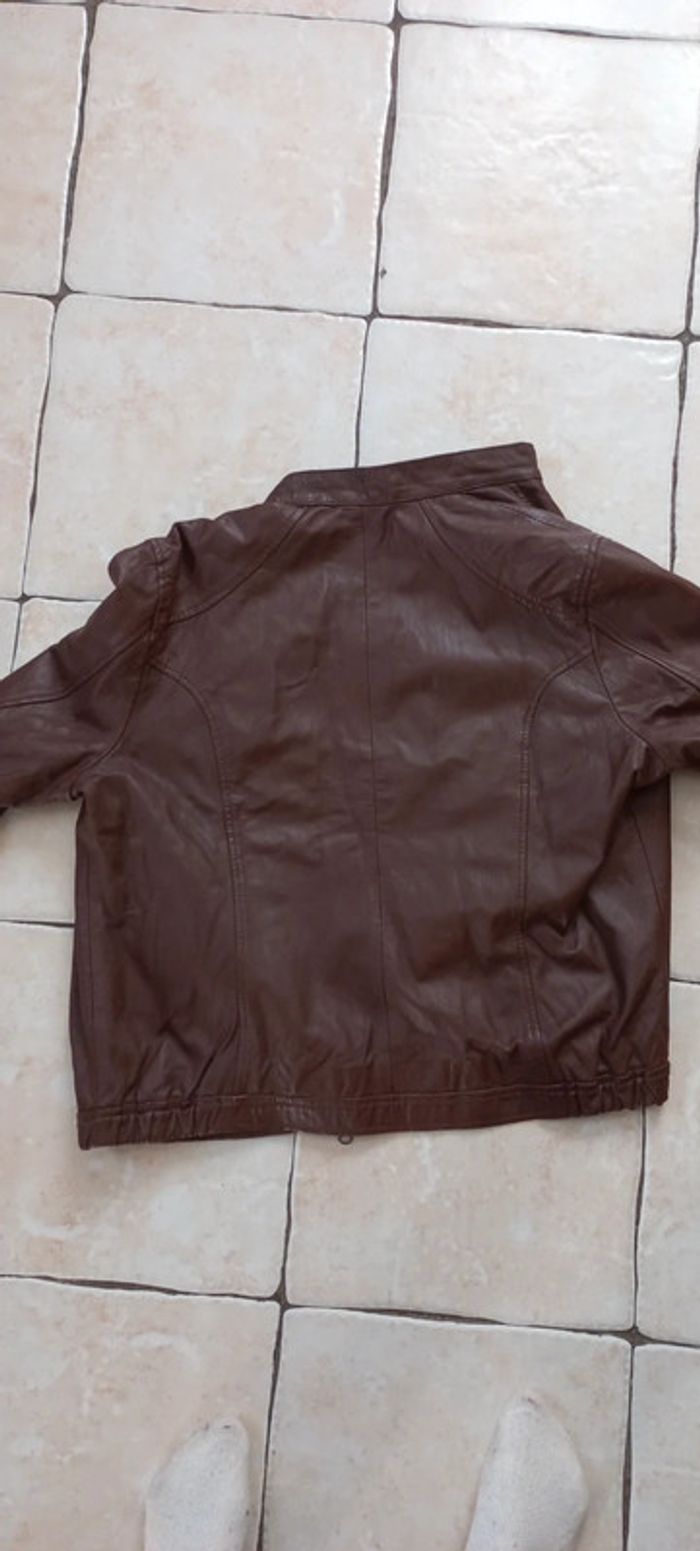 Veste mouton cuir 40 - photo numéro 5
