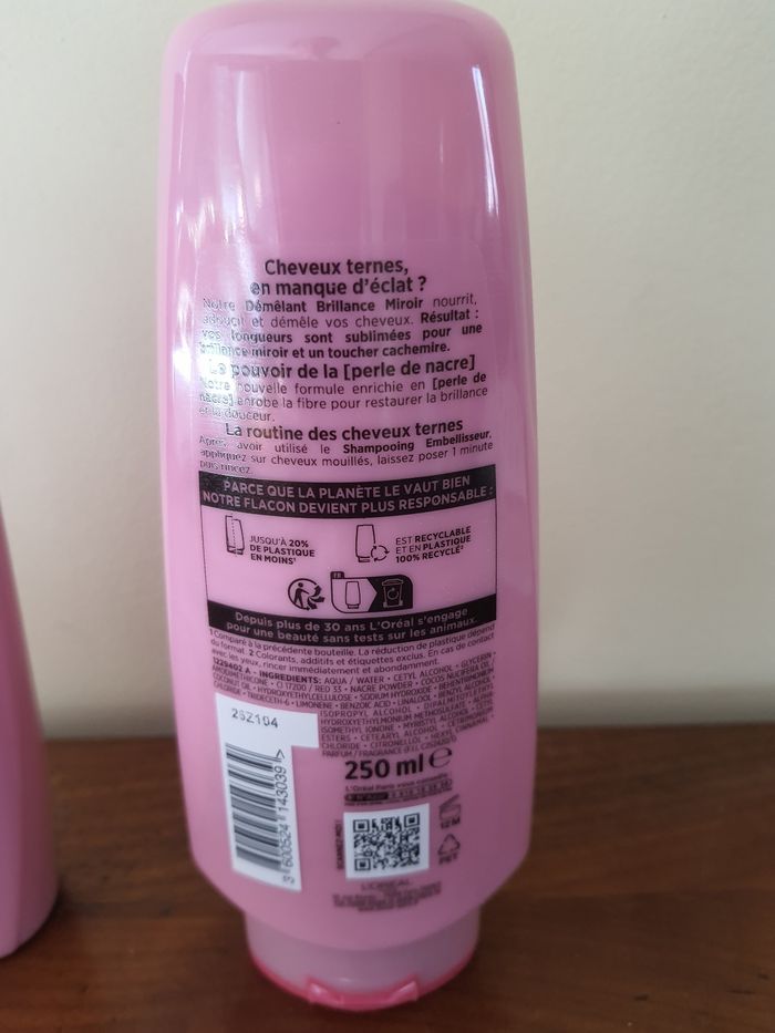 Lot de 2 flacons (Shampooing et démêlant) Elseve l oreal Paris - photo numéro 5