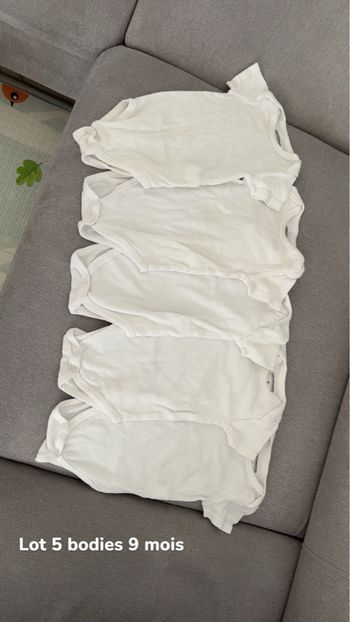Lot 5 bodies (9 mois)