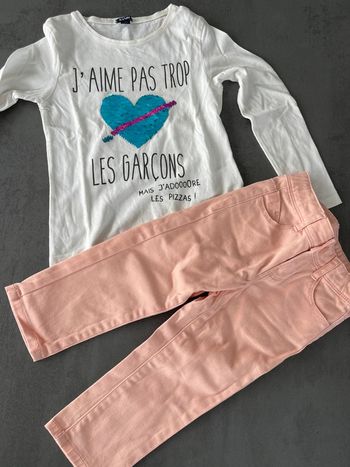 Ensemble fille 4 ans