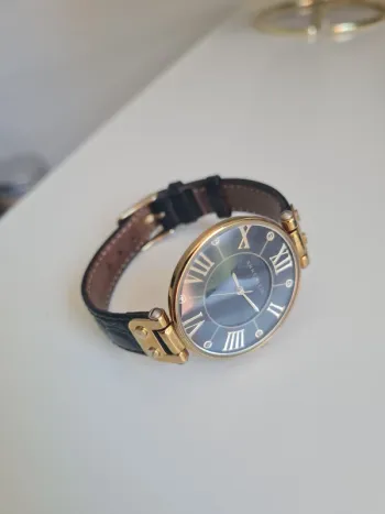 Montre Femme Anne Klein à Accent De Diamant 1396BMBK