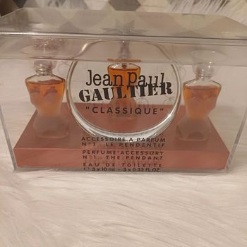 Coffret parfun le pendentif classique jean Paul Gaulthier