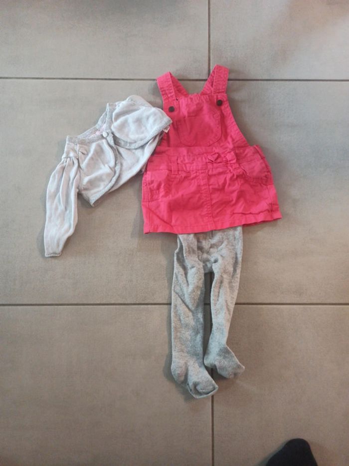 Ensemble robes gilet 3 mois