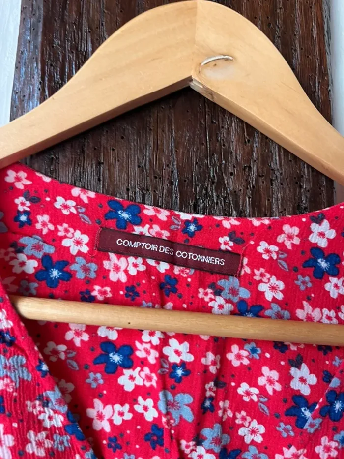 Haut fleuri Comptoir des Cotonniers – Taille 44 - photo numéro 4