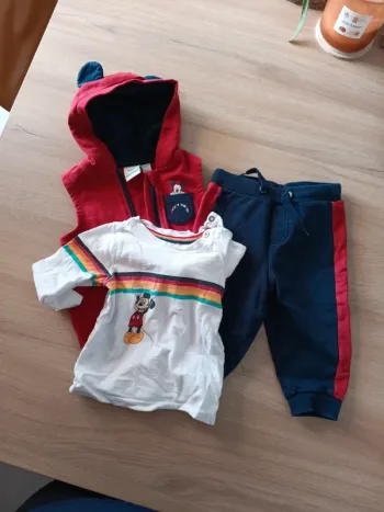 Ensemble Disney Mickey 12moiss