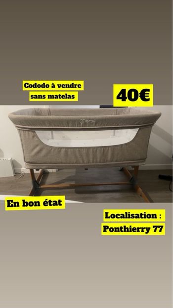 Lit cododo sans matelas