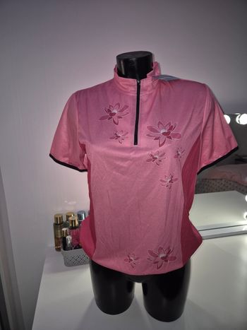 Maillot cyclisme rose