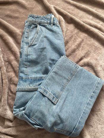 Jeans cargo bleu Jennyfer taille 34