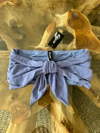 Crop top brassière Etam bleu Violine XS