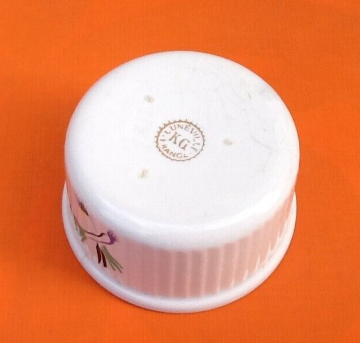 Années 1940/1950 2 Ramequins K.G (Keller-Guerin) Décor légumes (tomat - photo numéro 4