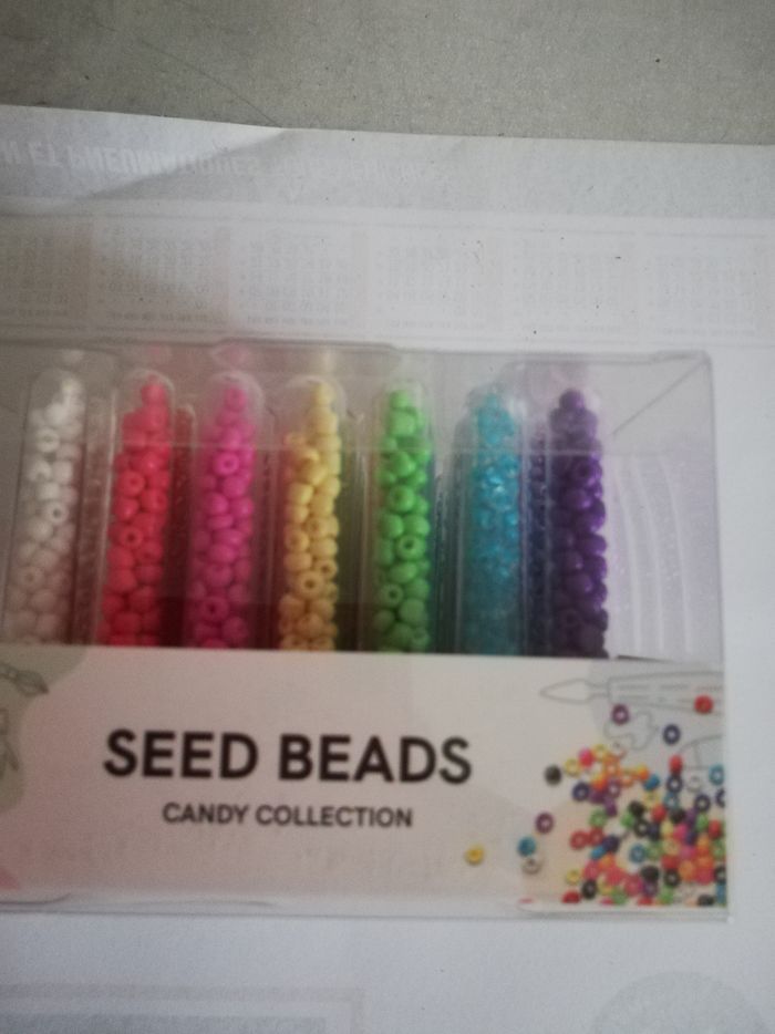 Lot de 49 tubes de perles rocailles - photo numéro 3
