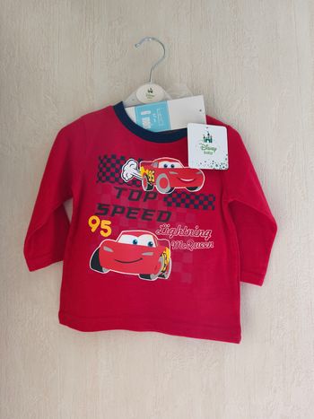 T-Shirt ML Disney Baby Cars 6 mois
