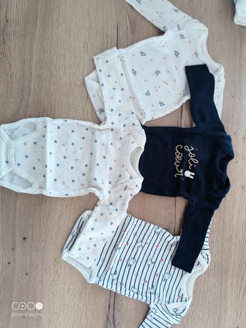 Lot de 4 bodies orchestra 3mois /60 cm fille 
