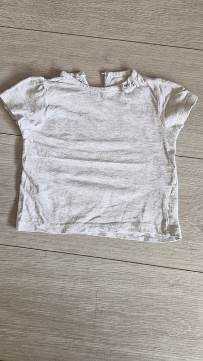 Lot de 4 t shirt 12 mois - photo numéro 5