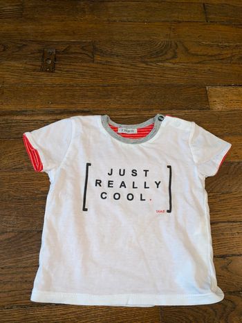 T-shirt ikks  Réversible  6 mois