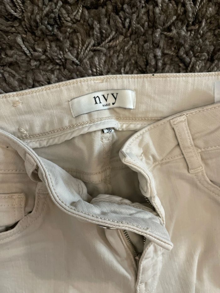 Jean beige S - photo numéro 2