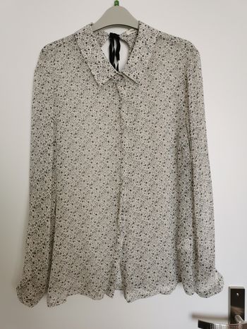 Chemise manches longues voile - L - Vintage Dressing