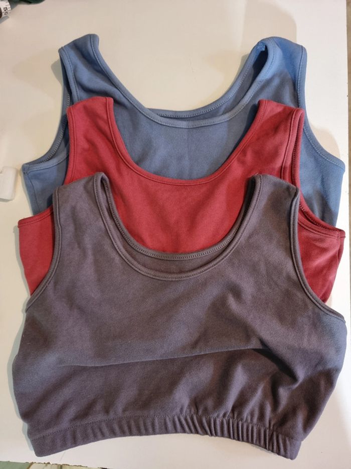 Lot 3 brassières Shein