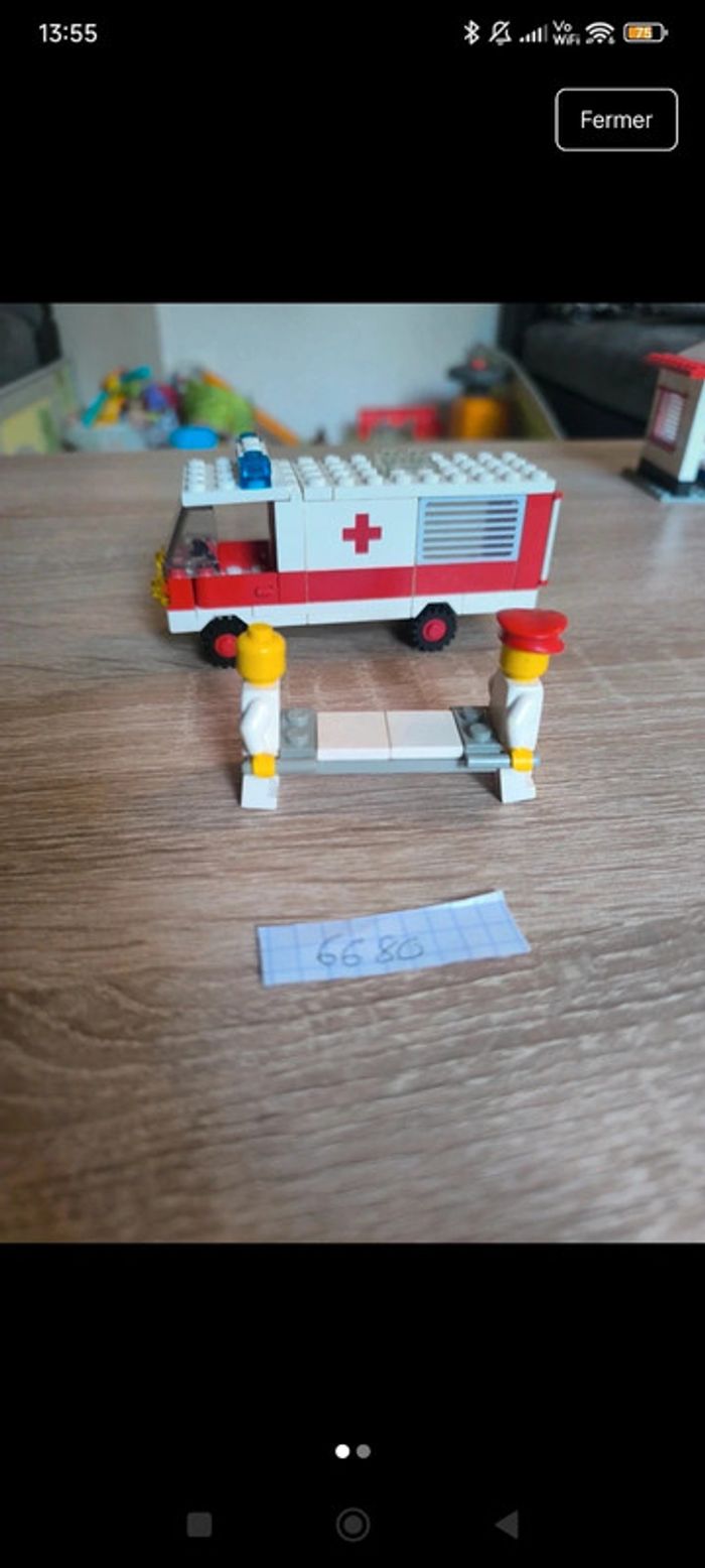 Lego ambulance 6680