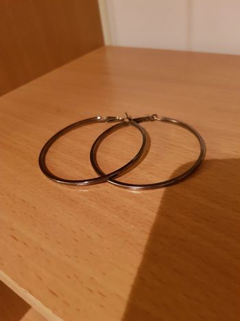 Boucles d'oreilles rondes