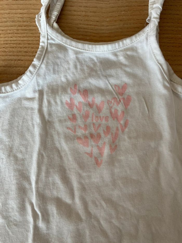 Débardeur blanc orchestra 36 mois - photo numéro 2