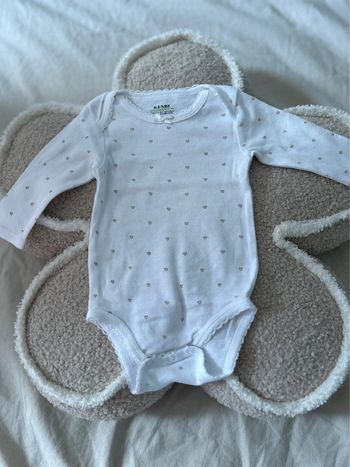 Body manches longues petits cœurs