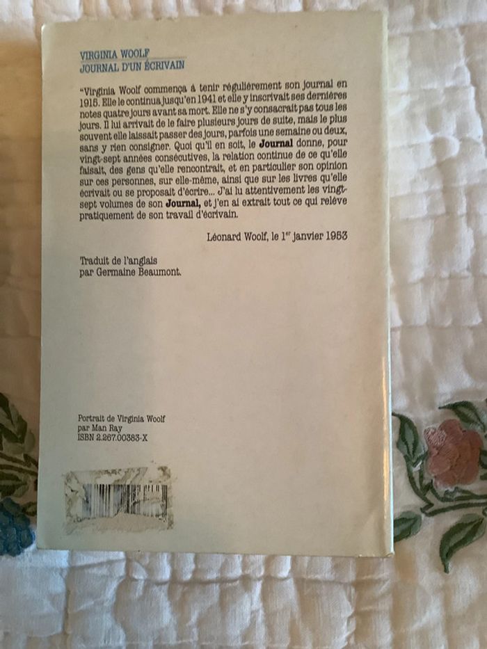 Journal d’un écrivain, Virginia Woolf - photo numéro 2