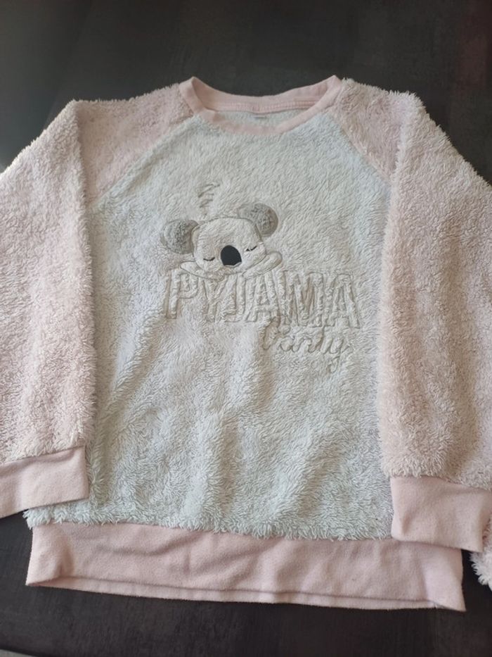 Pyjama 2 pieces polaire - photo numéro 2