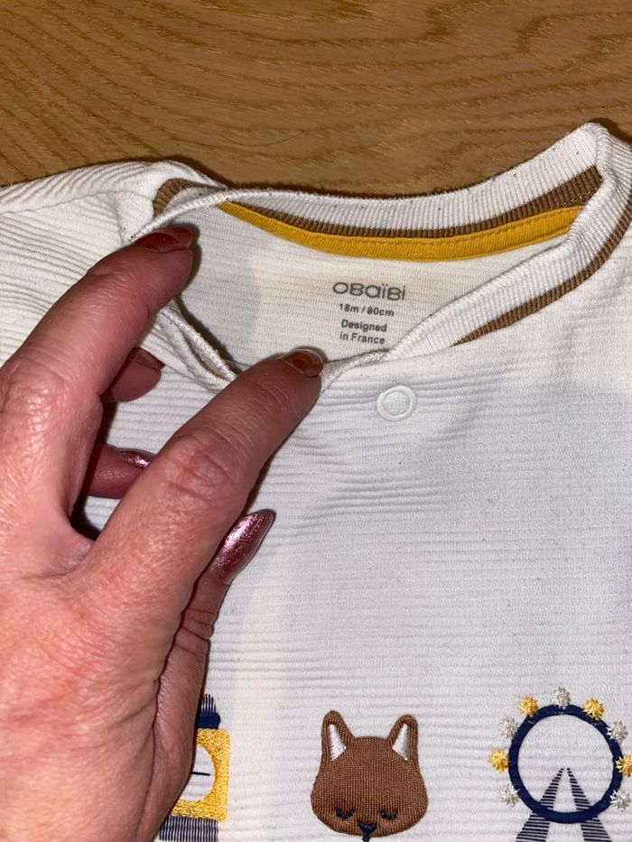 Pyjama mi-saison épais – Obaïbi – 18 mois - photo numéro 4