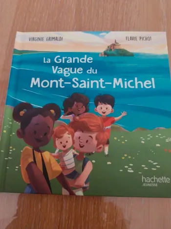 La grande vague du Mont Saint Michel