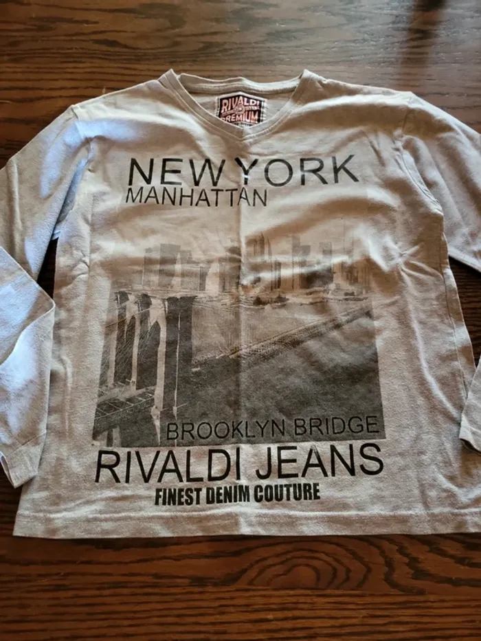 Tee-shirt manche longue new york
