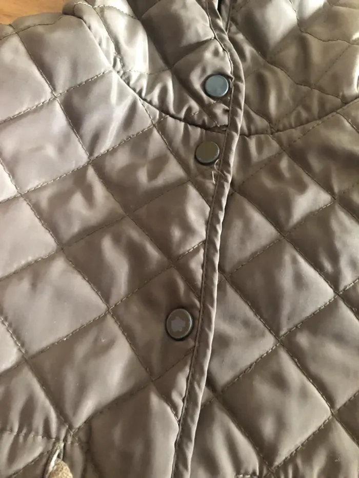 Manteau à capuche capitonné intérieur sherpa Mango - photo numéro 4
