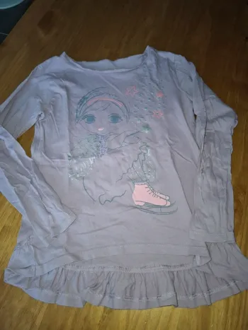 Tunique mauve 10 ans Gémo
