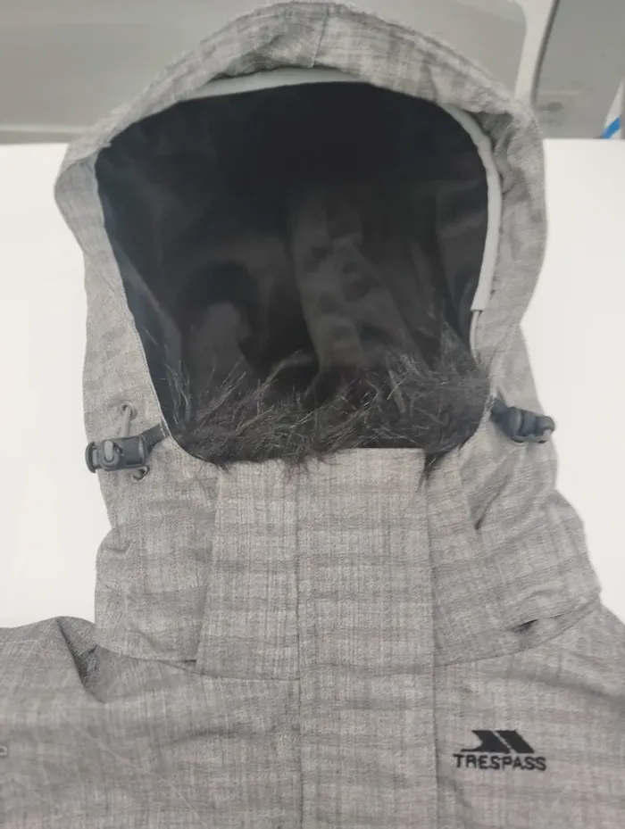 Blouson femme de ski gris marque trespass taille M - photo numéro 2