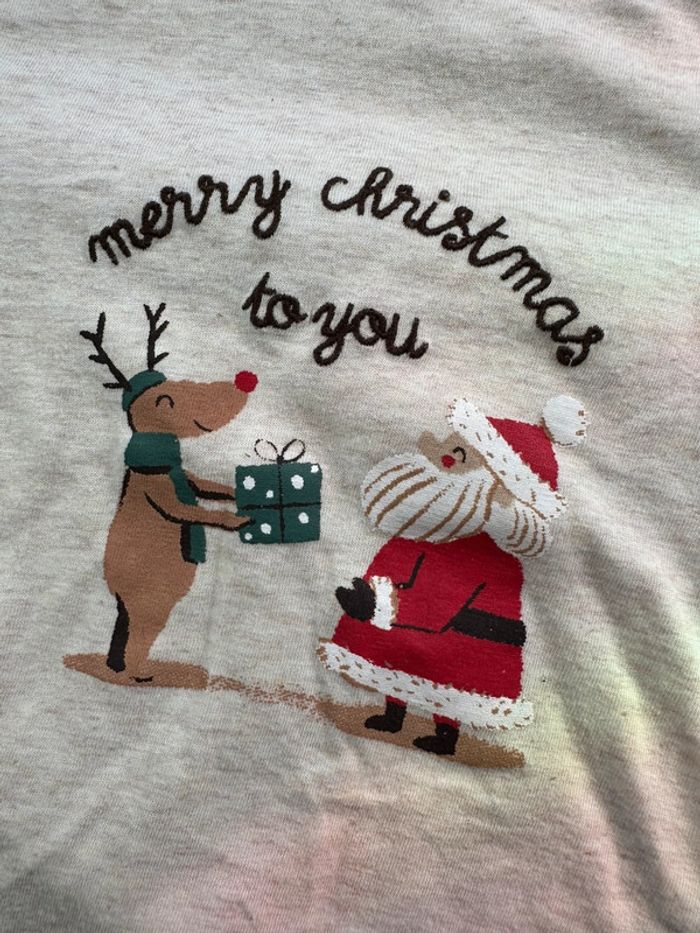 T-shirt manche longue Noël - photo numéro 2