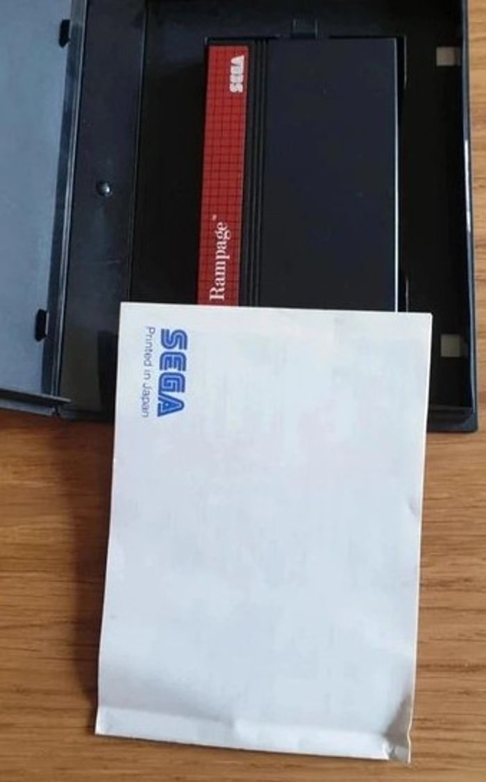 Jeu Rampage / jeu SEGA Master System / Midway - Activision / 1988 complet - photo numéro 5