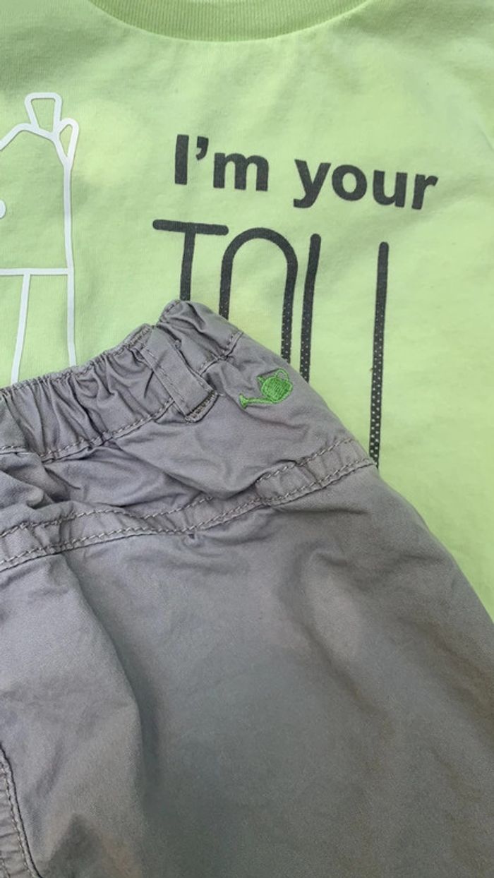 Ensemble gris/menthe - photo numéro 6