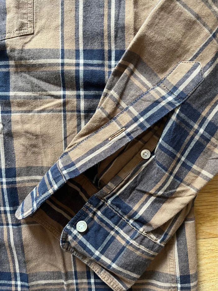 👔 Chemise homme à carreaux Officine Générale – Taille L – Très bon état - photo numéro 2