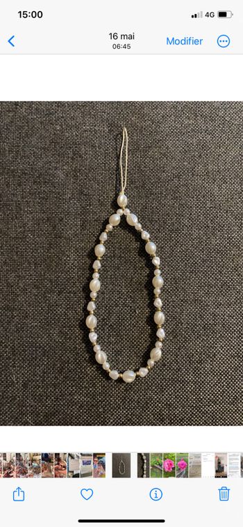 Lot de 2 bijoux pour téléphone