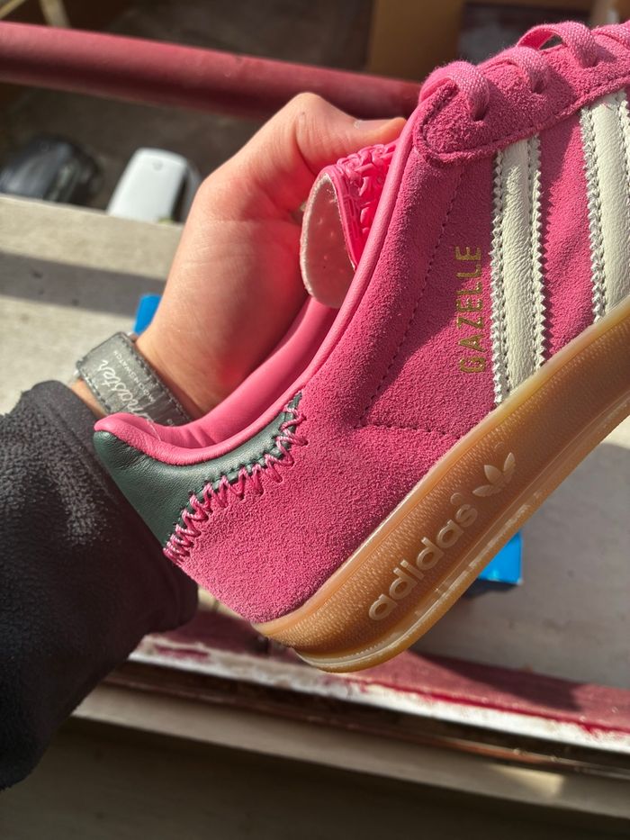 Adidas Gazelle Rose Tone/Off White/Collegiate Green - Taille 36 - Neuves - photo numéro 6