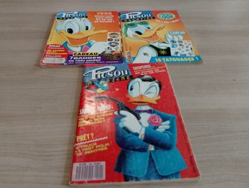Lot de 3 Picsou magazine, n° 199, 264, 247