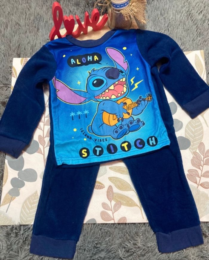 Pyjama polaire Lilo & Stitch - photo numéro 2